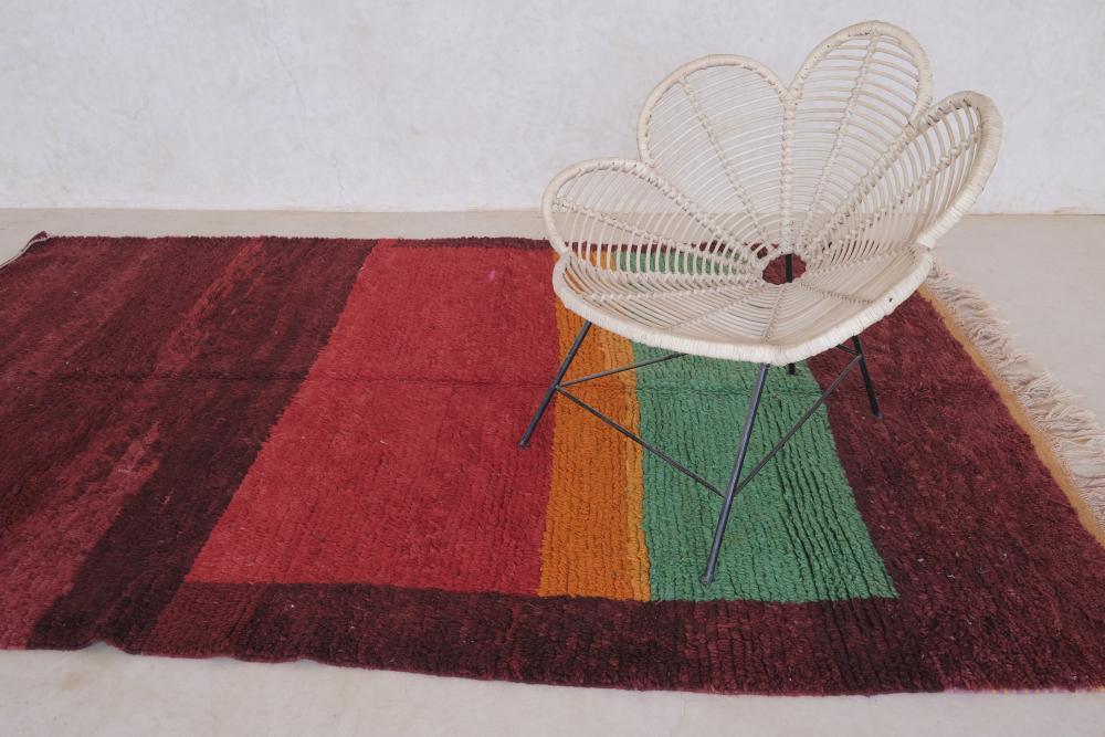 Moroccan Colorful Boujad Berber Carpet 9.8 x 6.4 ft / 300 x 195 cm - Surcoma