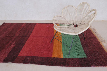 Moroccan Colorful Boujad Berber Carpet 9.8 x 6.4 ft / 300 x 195 cm - Surcoma