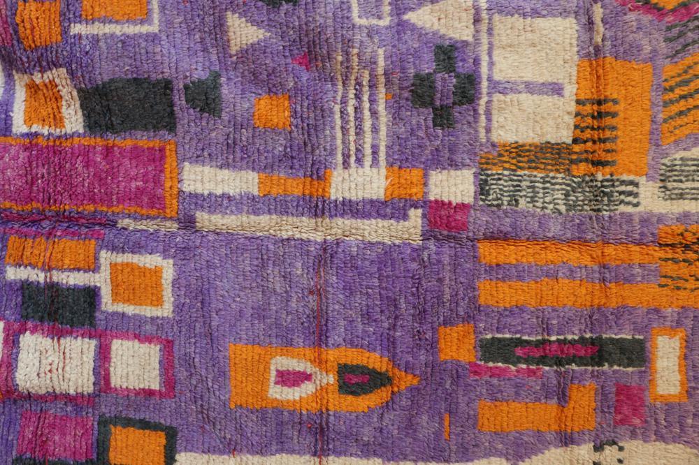 Moroccan Modern Boujad Wool Rug 8.8 x 5.5 ft / 268 x 170 cm - Surcoma