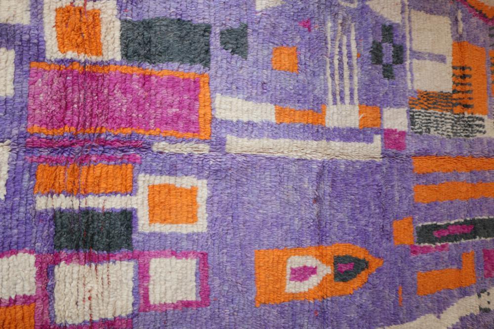 Moroccan Modern Boujad Wool Rug 8.8 x 5.5 ft / 268 x 170 cm - Surcoma