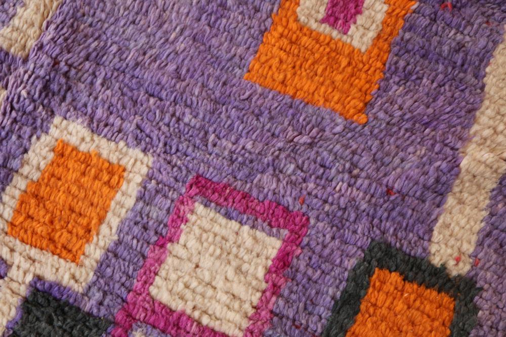 Moroccan Modern Boujad Wool Rug 8.8 x 5.5 ft / 268 x 170 cm - Surcoma