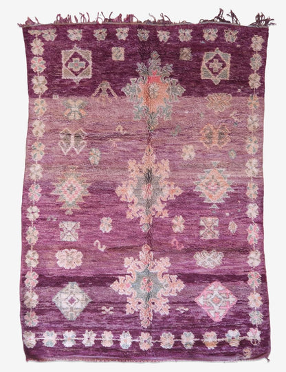 Handwoven Moroccan Boujad Rug 8.9 x 6.1 ft / 271 x 188 cm - Surcoma