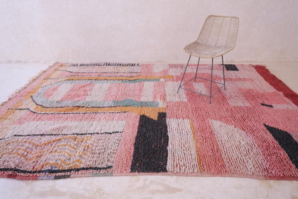 Moroccan Modern Boujad Rug 10.1 x 7 ft / 308 x 214 cm - Surcoma
