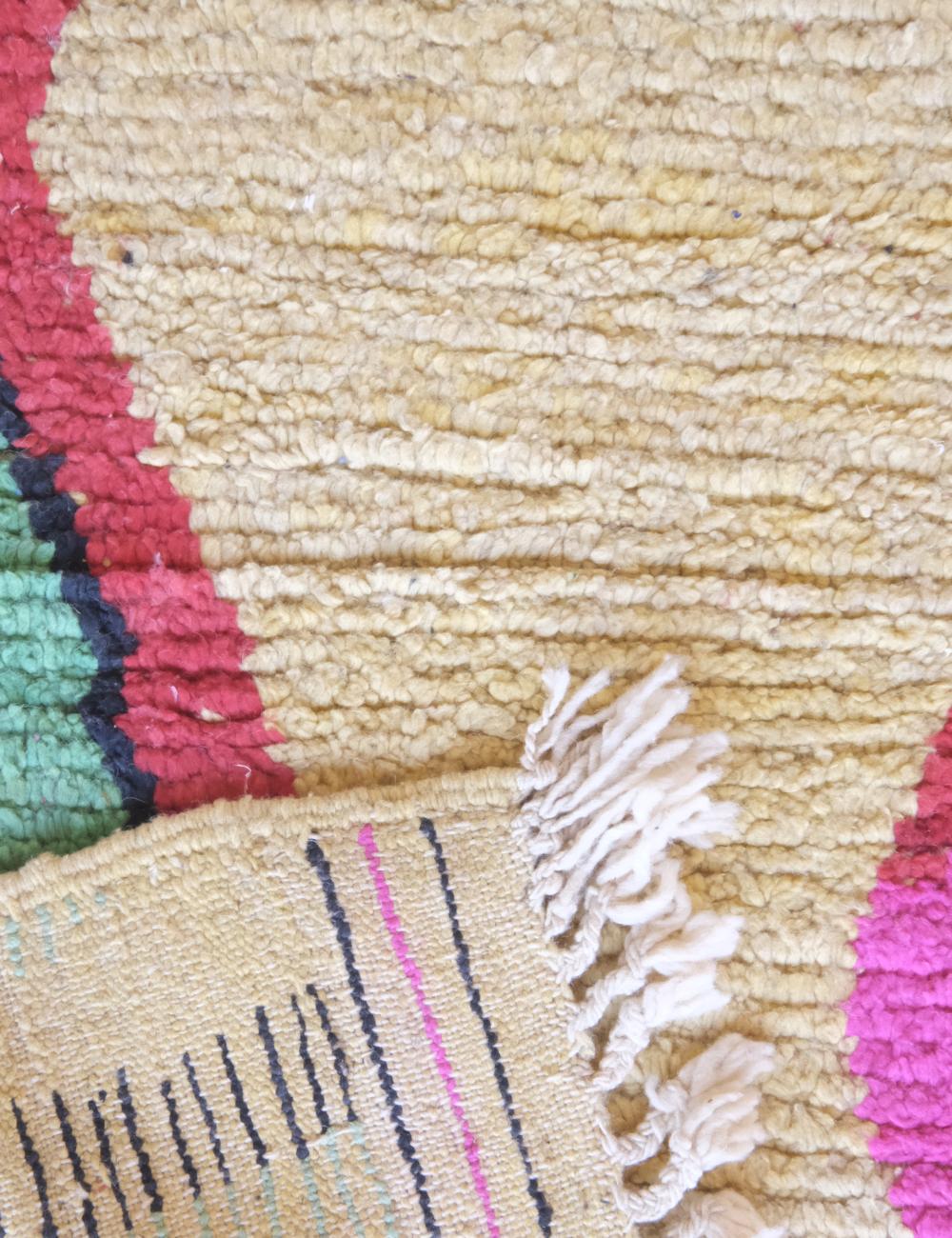 Colorful Moroccan Modern Wool Rug 8.2 x 5.7 ft / 250 x 175 cm