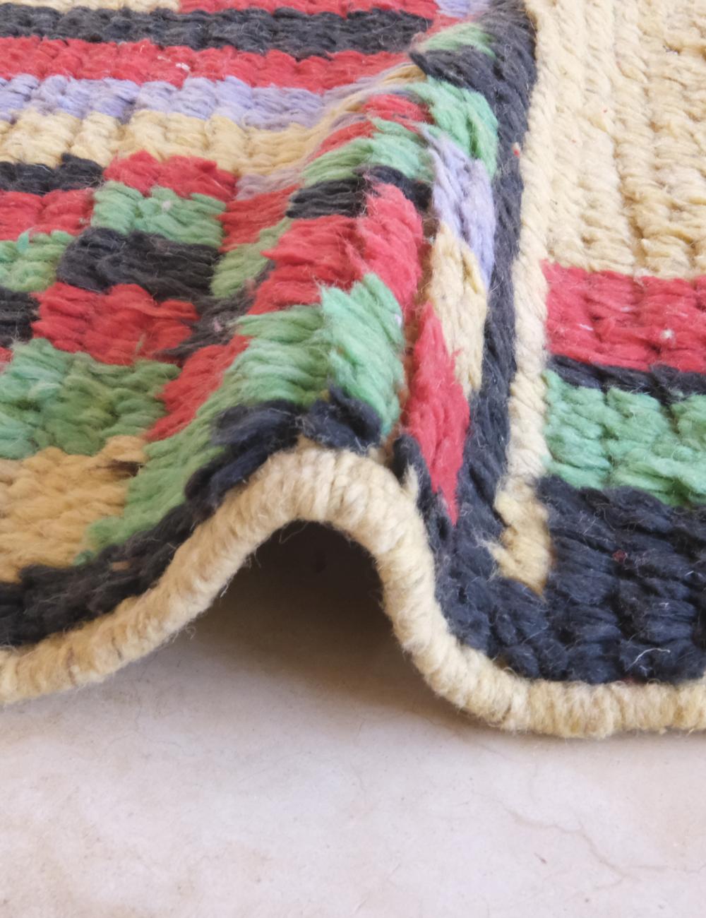 Colorful Moroccan Modern Wool Rug 8.2 x 5.7 ft / 250 x 175 cm