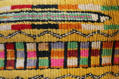 Moroccan Boujad Hallway Rug 11.2 x 2.1 ft / 340 x 66 cm - Surcoma