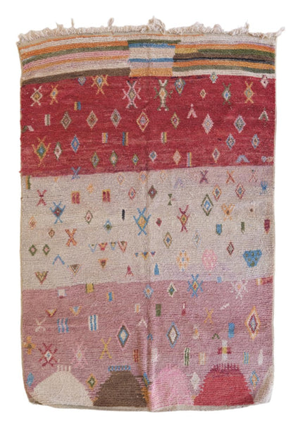 Moroccan Berber Wool Rug 10.2 x 7 ft / 312 x 216 cm - Surcoma