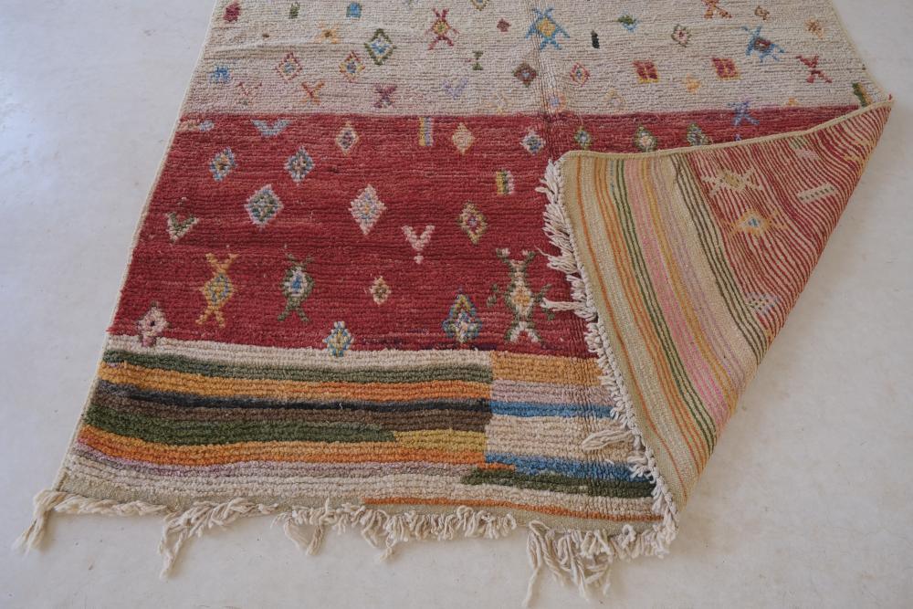 Moroccan Berber Wool Rug 10.2 x 7 ft / 312 x 216 cm - Surcoma