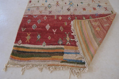 Moroccan Berber Wool Rug 10.2 x 7 ft / 312 x 216 cm - Surcoma