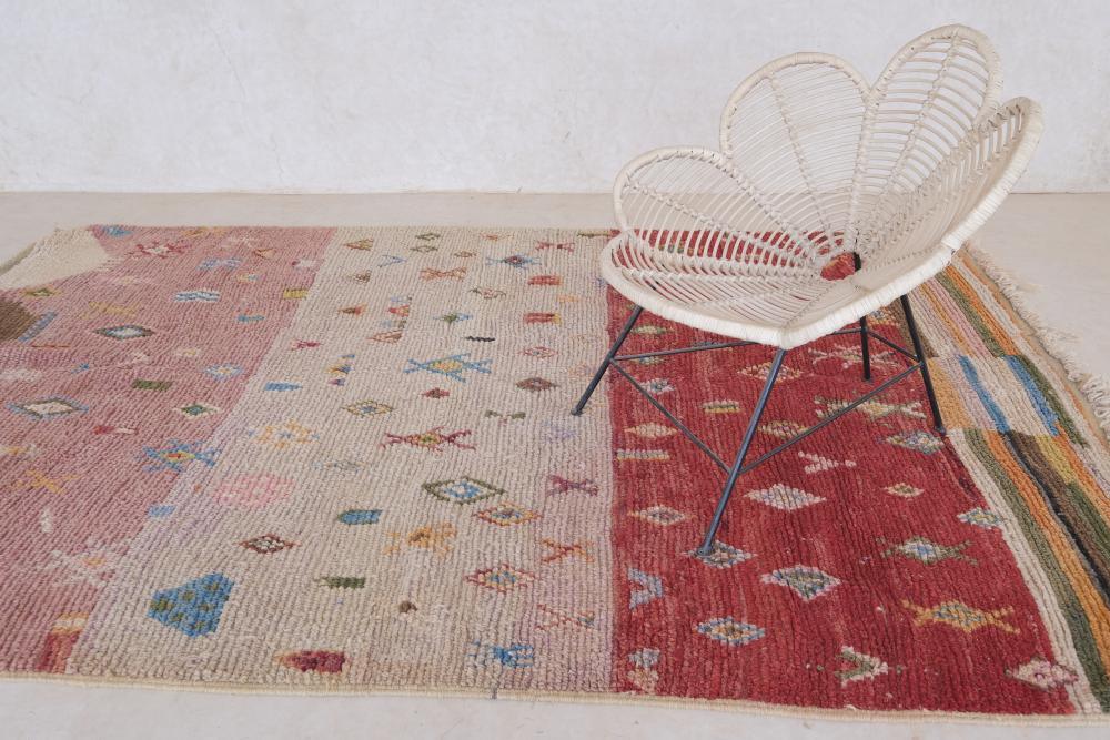 Moroccan Berber Wool Rug 10.2 x 7 ft / 312 x 216 cm - Surcoma