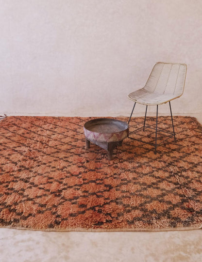 Boujad Berber Rug 8 x 6.6 ft / 245 x 203 cm - Surcoma