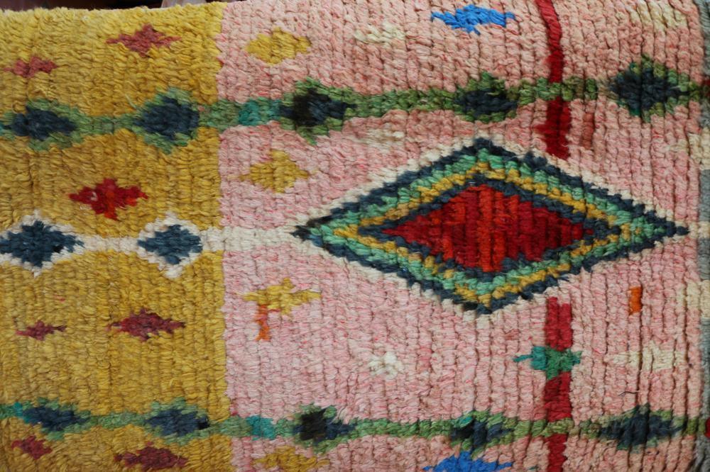 Moroccan Boujad Runner Rug 11.1 x 2.3 ft / 339 x 71 cm - Surcoma