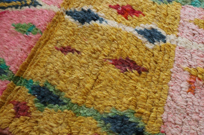 Moroccan Boujad Runner Rug 11.1 x 2.3 ft / 339 x 71 cm - Surcoma