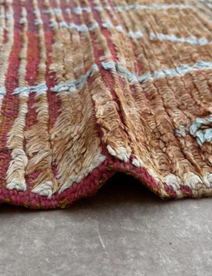 Ombré Berber Wool Runner Rug 9.8 x 3.2 ft / 300 x 98 cm
