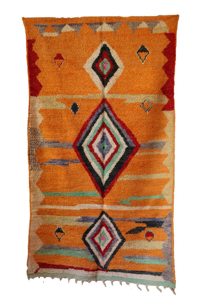 Boujad Moroccan Wool Rug 8.6 x 4.8 ft / 263 x 148 cm - Surcoma