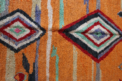 Boujad Moroccan Wool Rug 8.6 x 4.8 ft / 263 x 148 cm - Surcoma