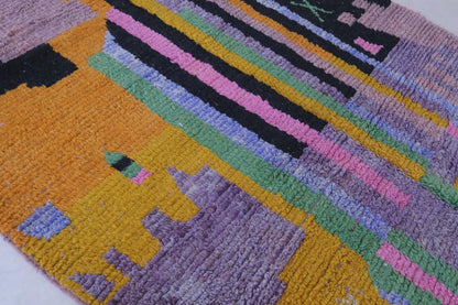 Moroccan Abstract Wool Rug 8.6 x 5.5 ft / 262 x 169 cm - Surcoma