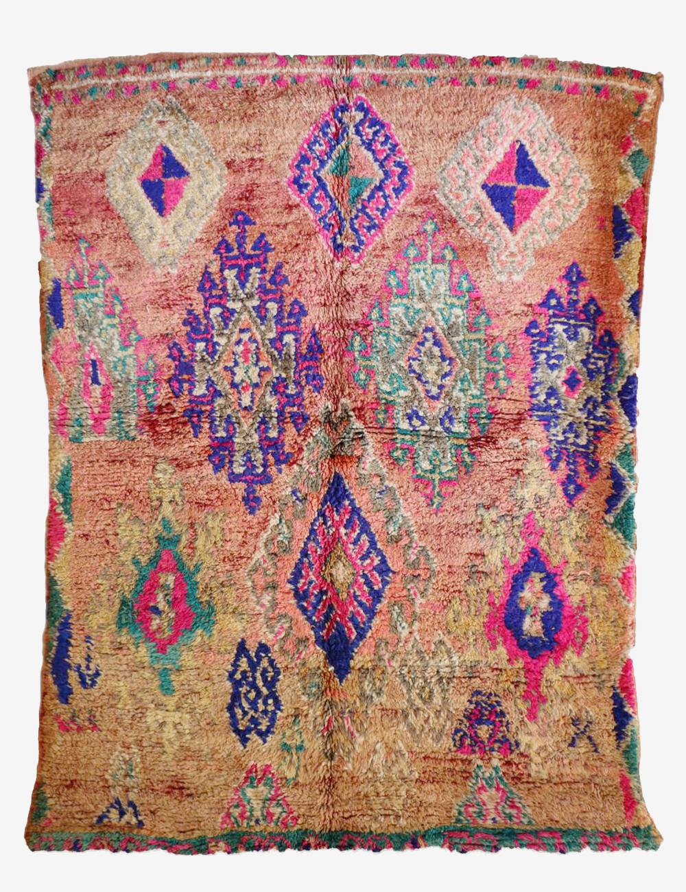 Tribal Wool Rug 8.7 x 6.4 ft / 264 x 197 cm