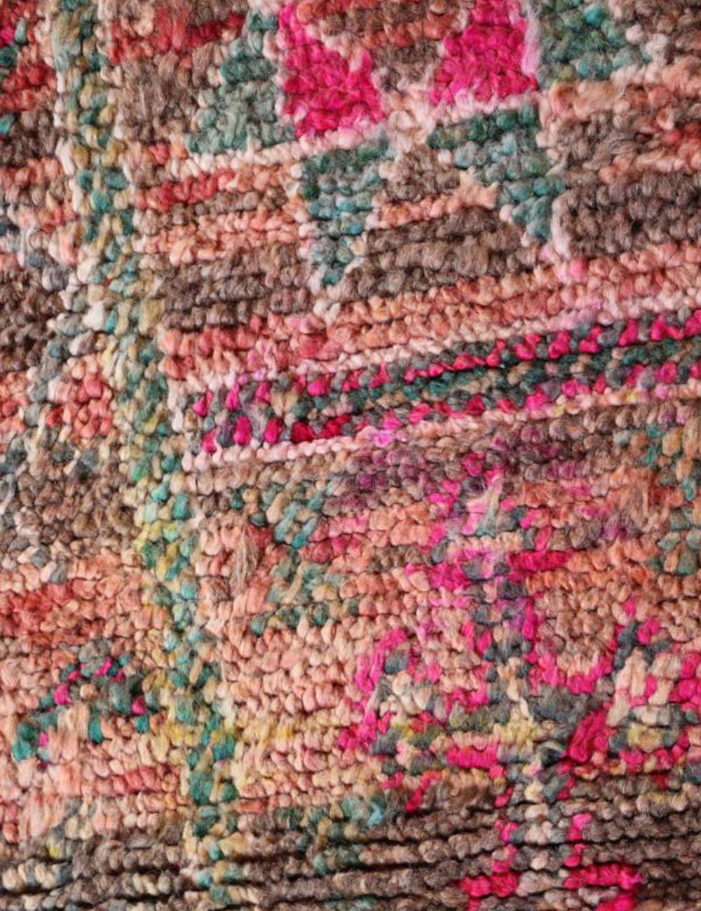 Earth Tone Moroccan Rug 8.8 x 5.8 ft / 269 x 178 cm