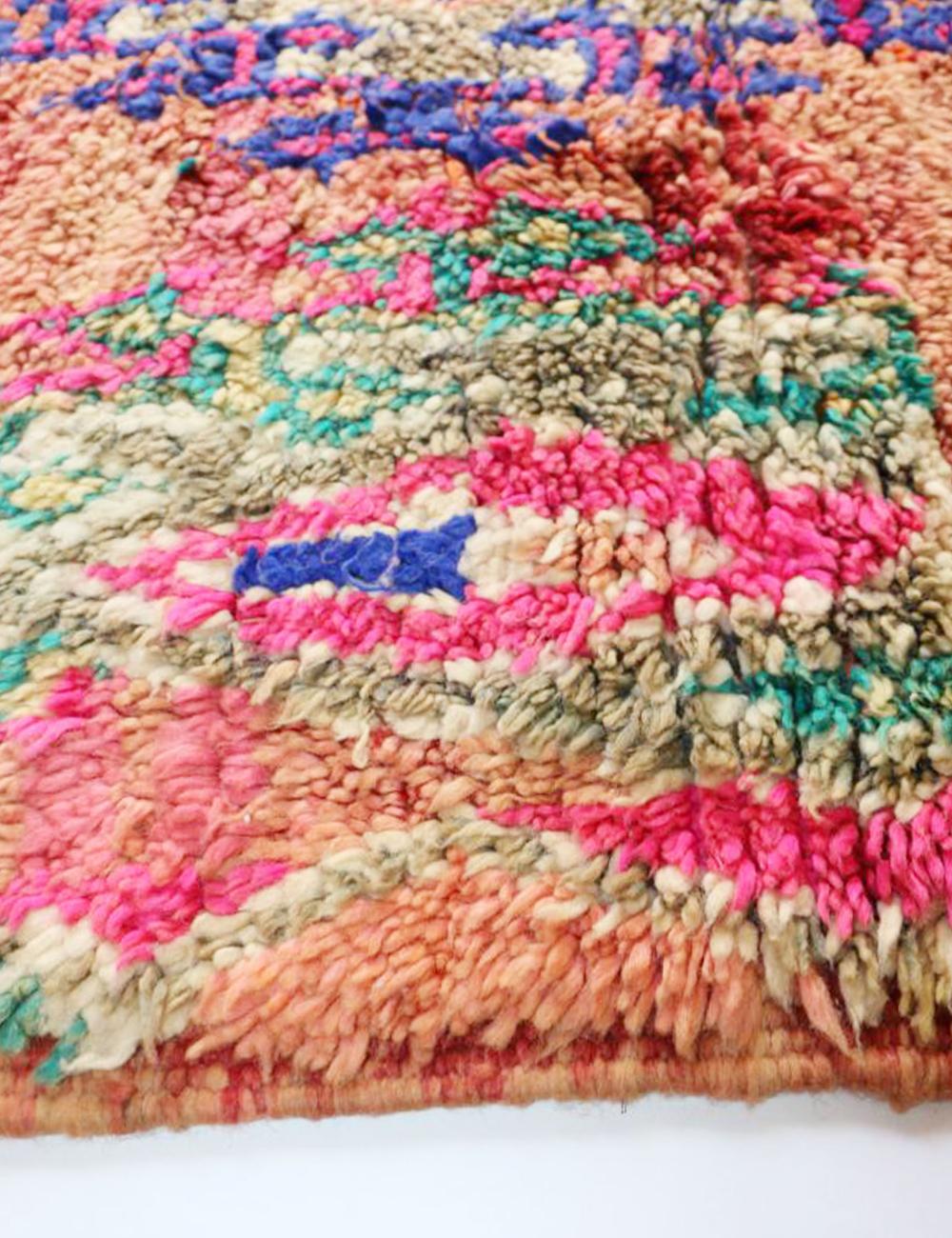 Tribal Wool Rug 8.7 x 6.4 ft / 264 x 197 cm