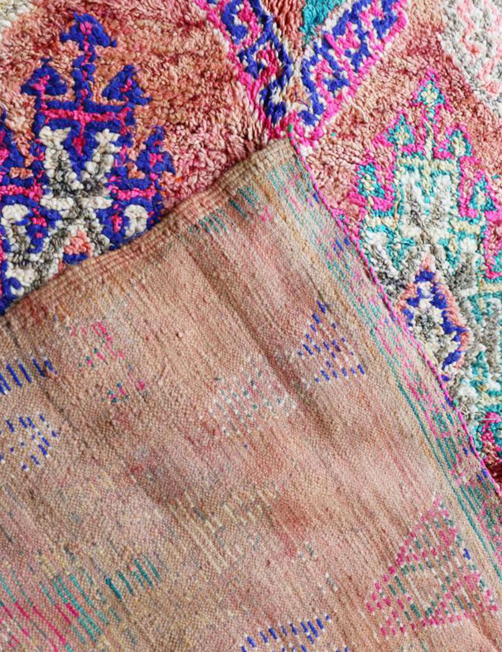 Tribal Wool Rug 8.7 x 6.4 ft / 264 x 197 cm