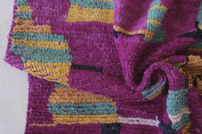 Moroccan Abstract Boujad Wool Rug 8.9 x 5.7 ft / 270 x 175 cm - Surcoma