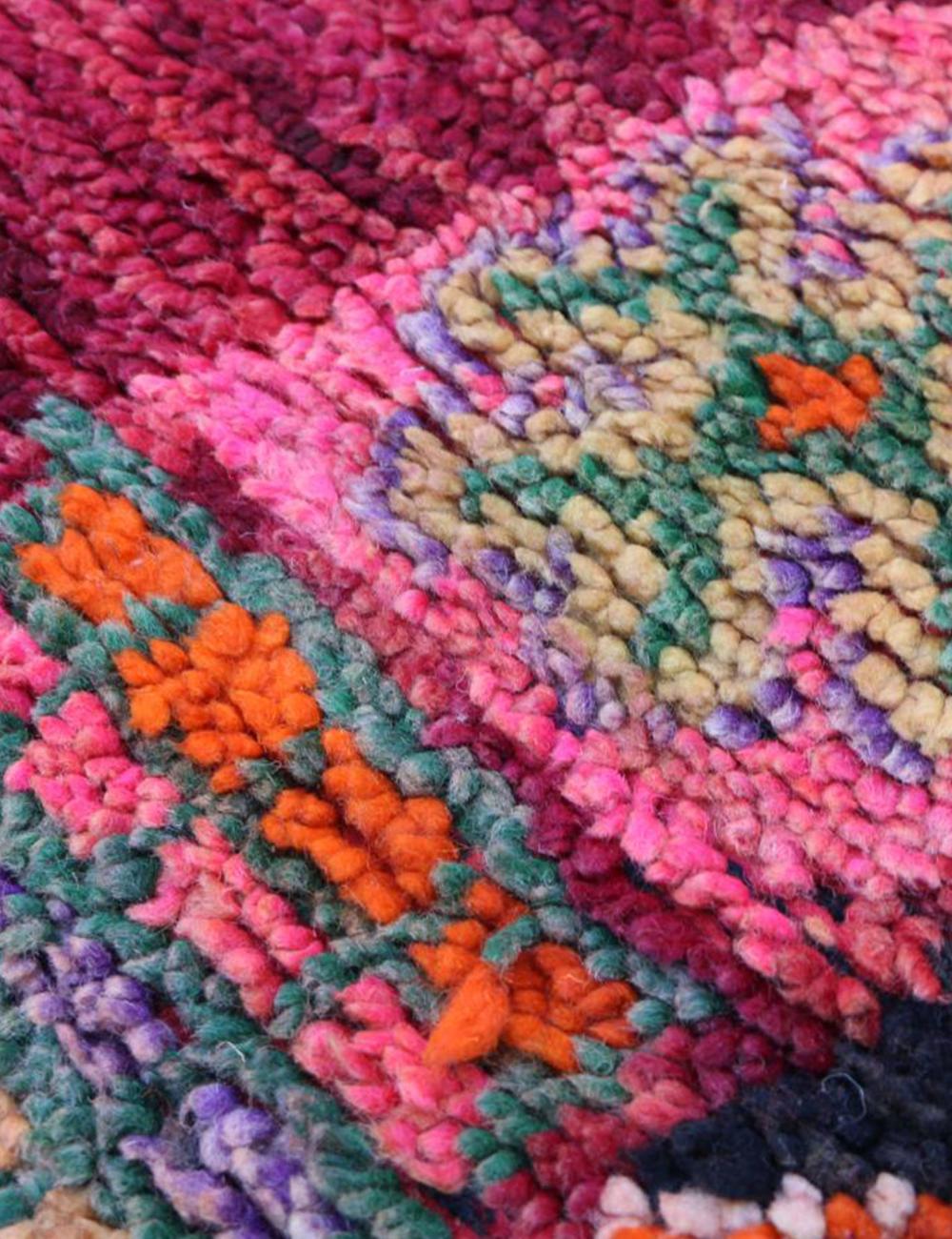 Moroccan Vintage Boujad Rug 9.6 x 6.1 ft / 292 x 188 cm