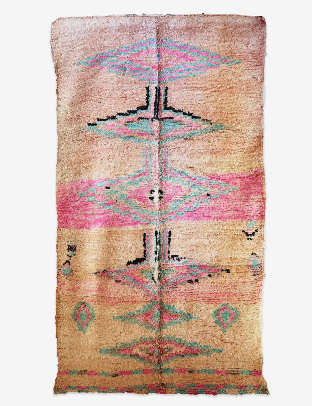 Moroccan Boujad Rug 11.3 x 5.9 ft / 343 x 180 cm