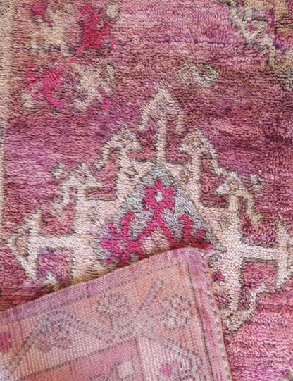 Boujad Vintage Moroccan Rug 8.2 x 5.5 ft / 249 x 170 cm - Surcoma