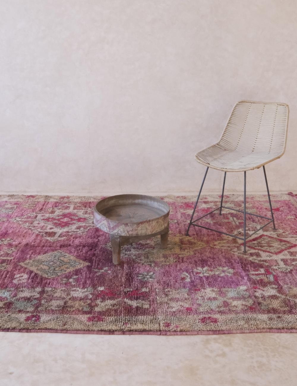 Boujad Vintage Moroccan Rug 8.2 x 5.5 ft / 249 x 170 cm
