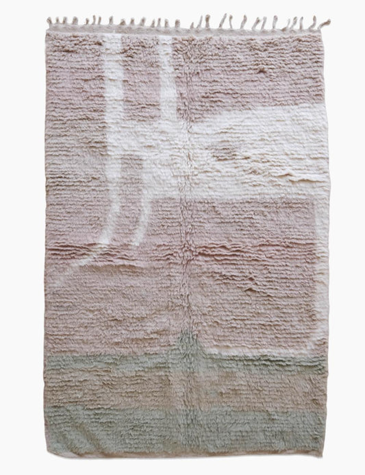 Neutral Moroccan Rug 7.9 x 5.2 ft / 240 x 160 cm