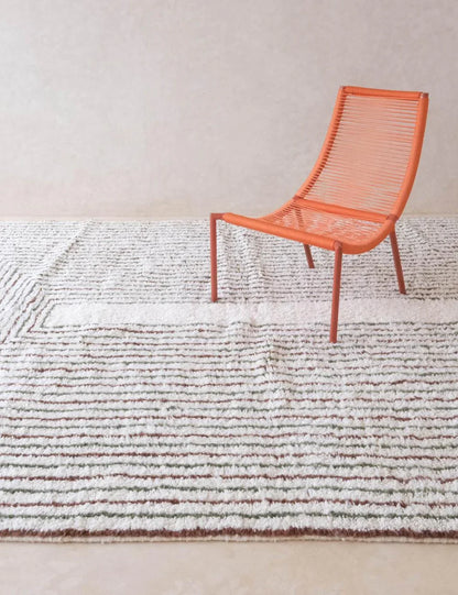 mid century moroccan rug 11.4 x 8.3 ft / 346 x 253 cm - Surcoma