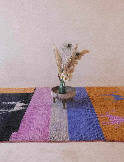 Boujad Moroccan Rug 10 x 6.4 ft / 304 x 197 cm - Surcoma