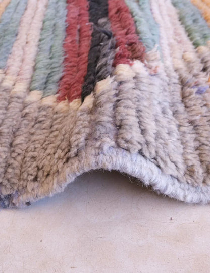 Boujad Moroccan Runner Rug 11.5 x 2.4 ft / 351 x 74 cm - Surcoma
