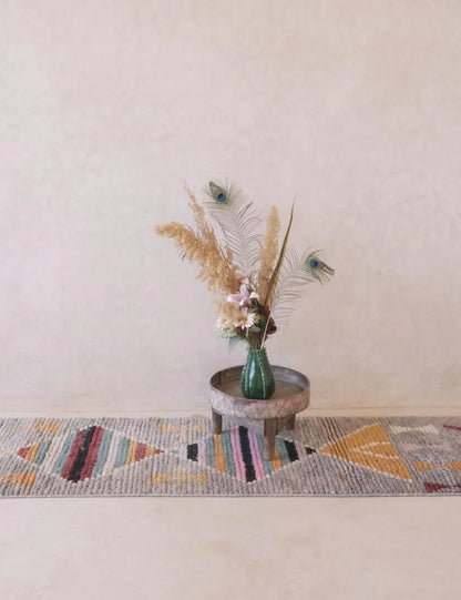 Boujad Moroccan Runner Rug 11.5 x 2.4 ft / 351 x 74 cm - Surcoma