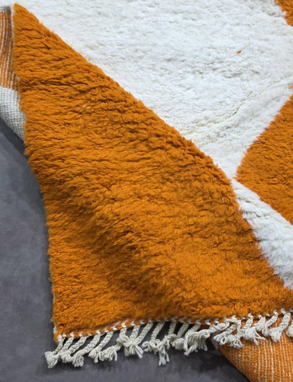 Burnt Orange Moroccan Rug 9.8 x 8.5 ft / 300 x 260 cm