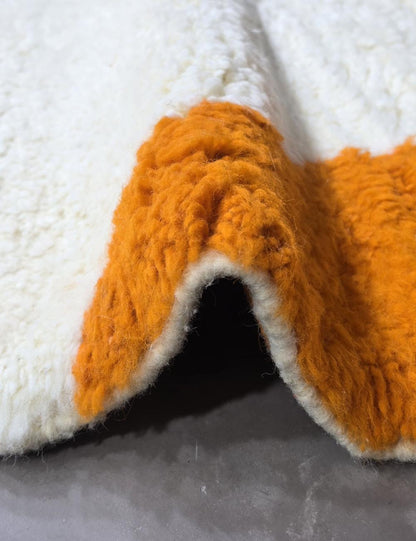 Burnt Orange Moroccan Rug 9.8 x 8.5 ft / 300 x 260 cm