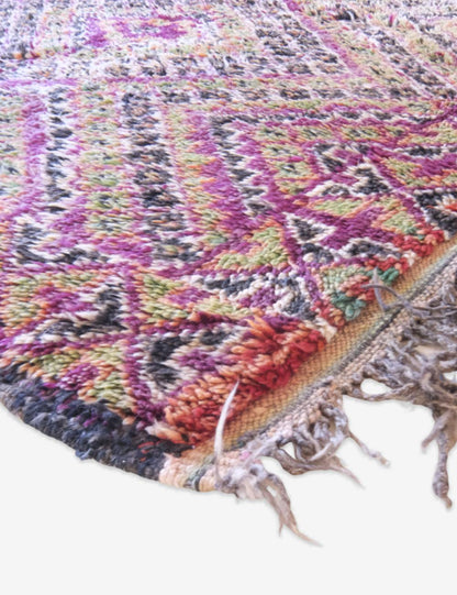 Collectible Moroccan Wool Rug 10.9 x 6.5 ft / 333 x 200 cm