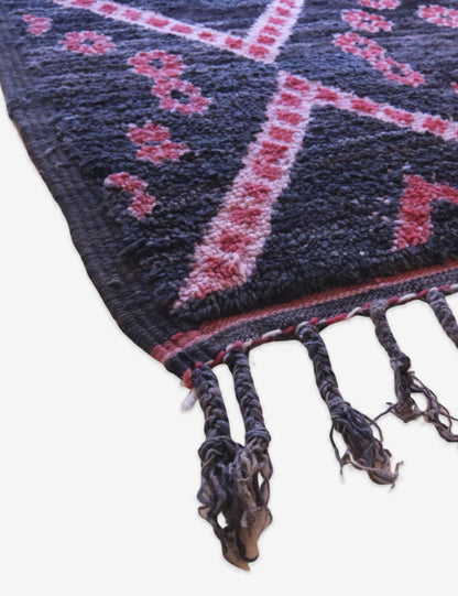 Collectible Moroccan Wool Rug 11.4 x 6.5 ft / 346 x 200 cm