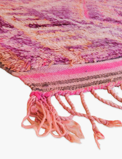 Collectible Moroccan Wool Rug 12.1 x 6.2 ft / 368 x 190 cm