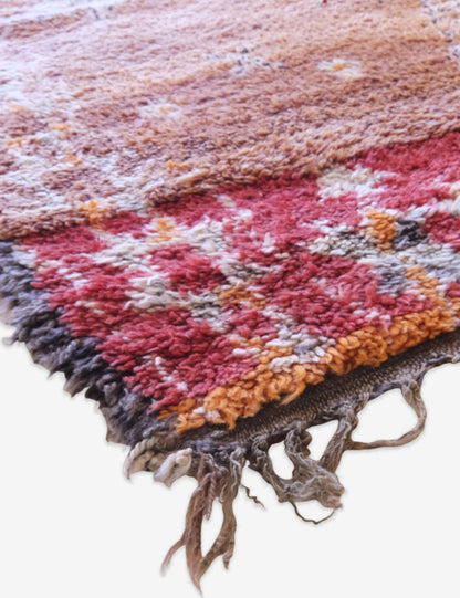 Collectible Moroccan Wool Rug 10.3 x 6.1 ft / 313 x 188 cm