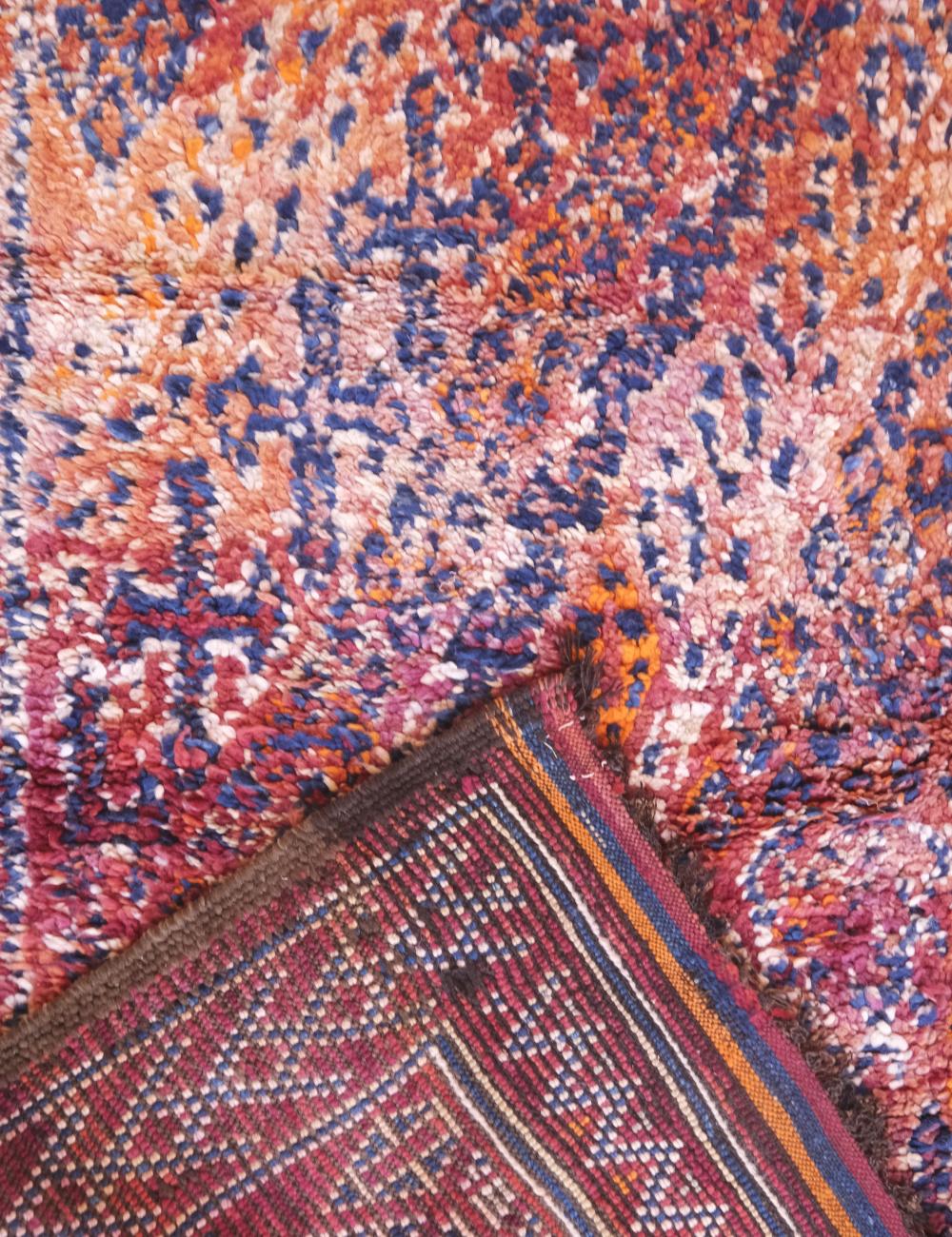 Collectible Moroccan Wool Rug 12.4 x 6.5 ft / 378 x 200 cm