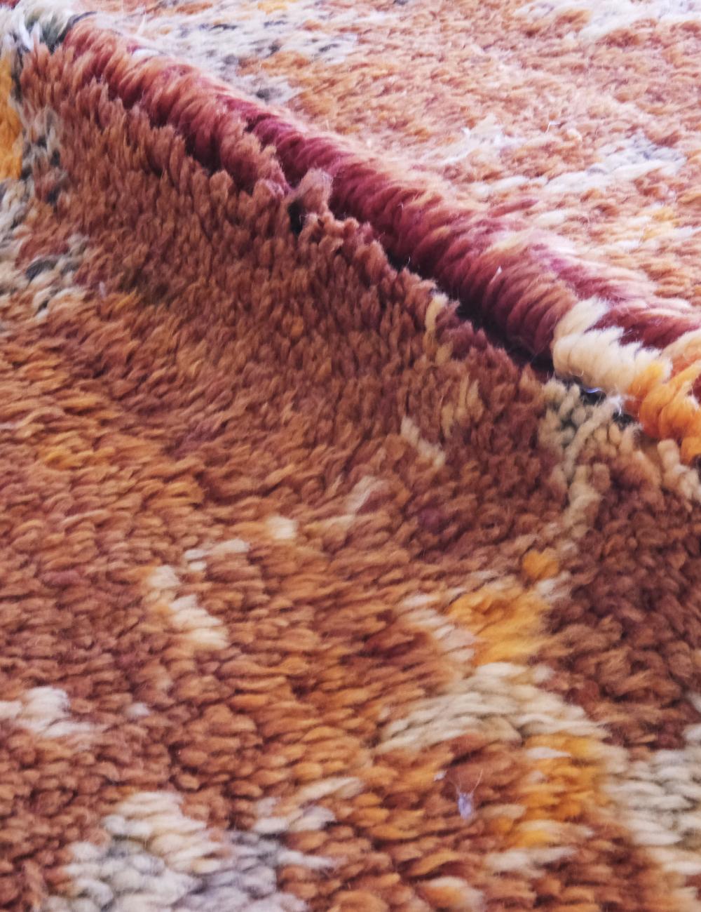 Collectible Moroccan Wool Rug 10.3 x 6.1 ft / 313 x 188 cm