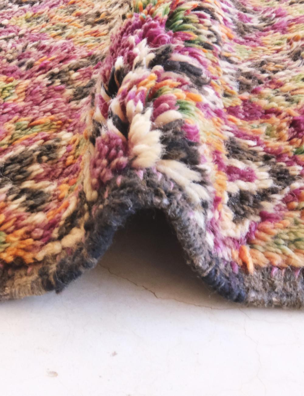 Collectible Moroccan Wool Rug 10.9 x 6.5 ft / 333 x 200 cm