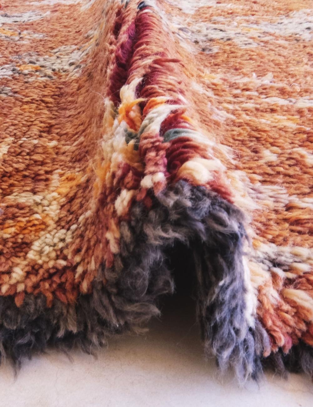 Collectible Moroccan Wool Rug 10.3 x 6.1 ft / 313 x 188 cm