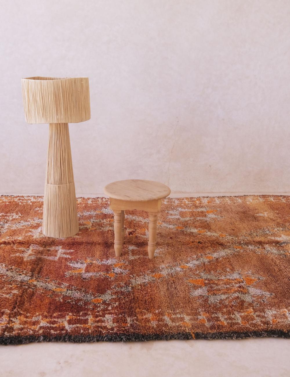 Collectible Moroccan Wool Rug 10.3 x 6.1 ft / 313 x 188 cm