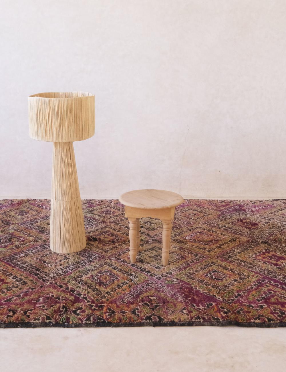 Collectible Moroccan Wool Rug 10.9 x 6.5 ft / 333 x 200 cm