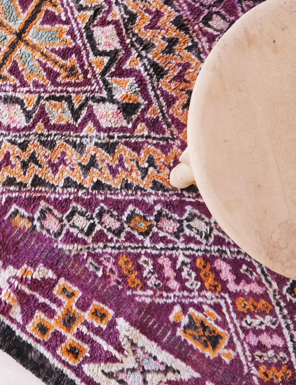 Collectible Moroccan Wool Rug 12.7 x 6.4 ft / 387 x 196 cm