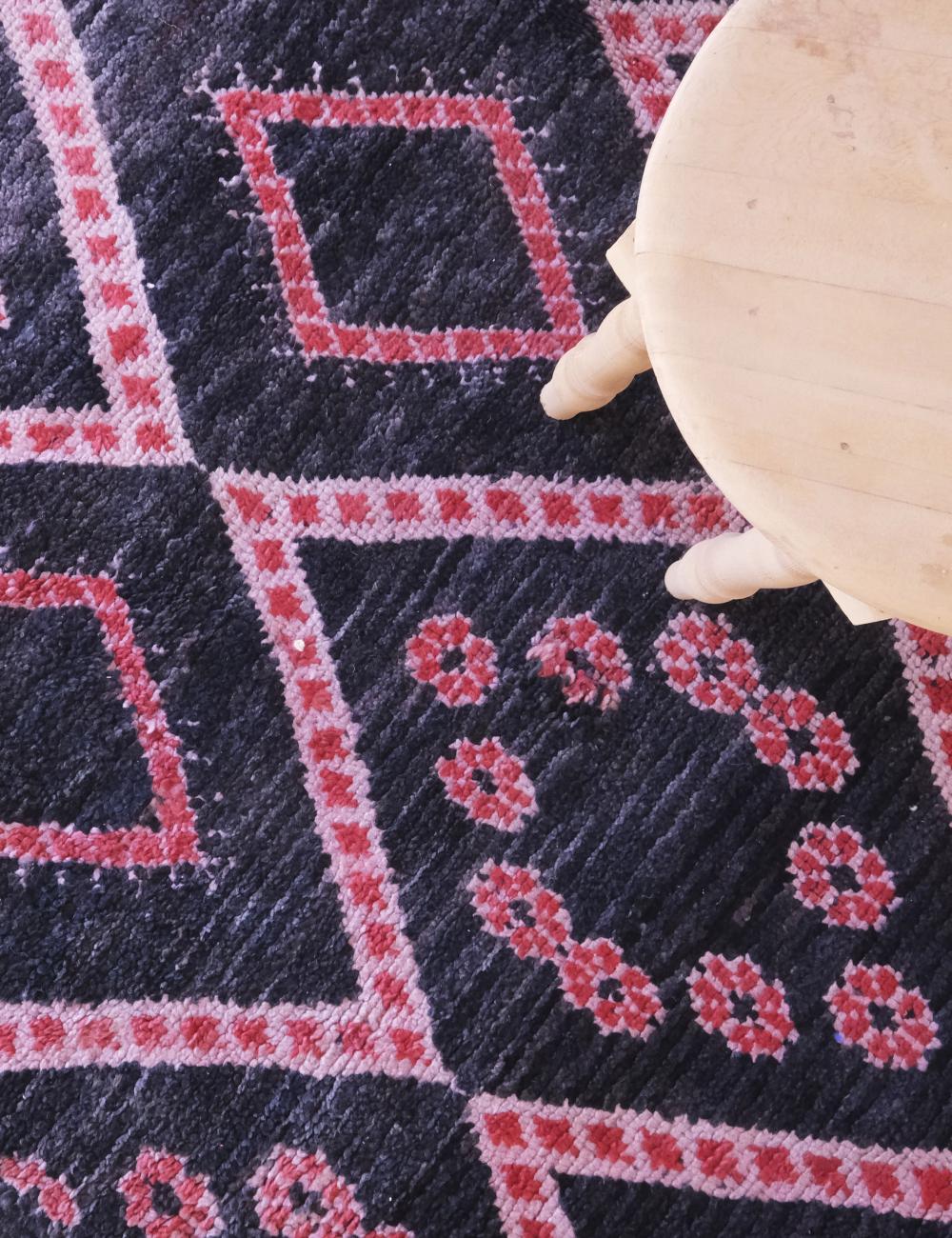 Collectible Moroccan Wool Rug 11.4 x 6.5 ft / 346 x 200 cm