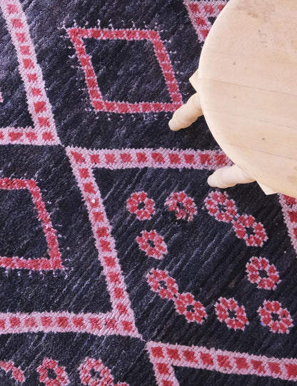 Collectible Moroccan Wool Rug 11.4 x 6.5 ft / 346 x 200 cm